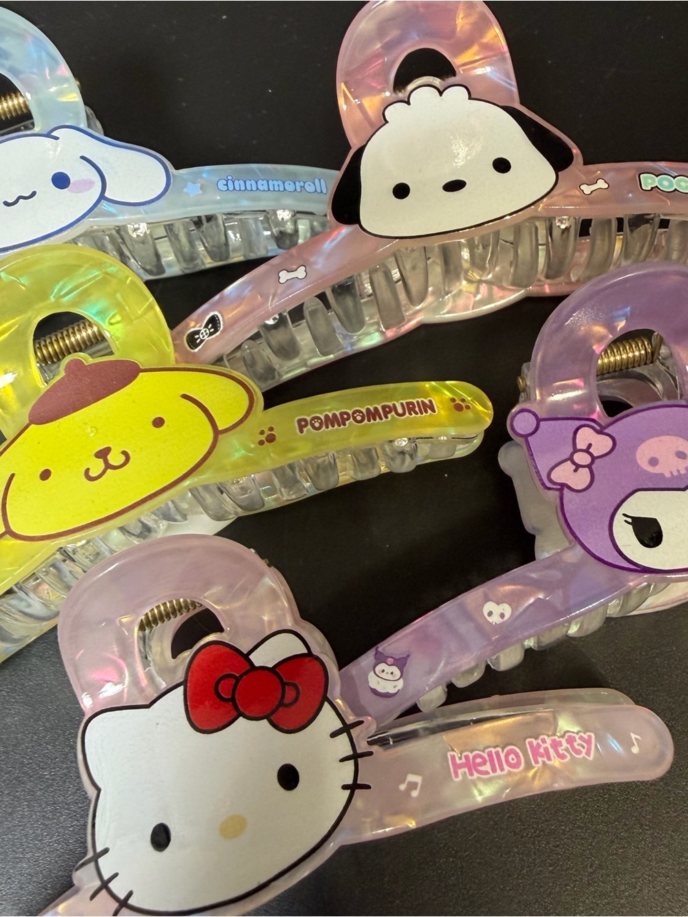 Sanrio Characters Claw Clip Set